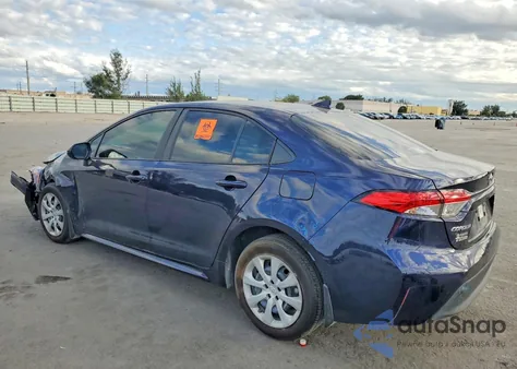 2025 Toyota Corolla Le from USA, damaged, VIN 5YFB4MDE3SP315863